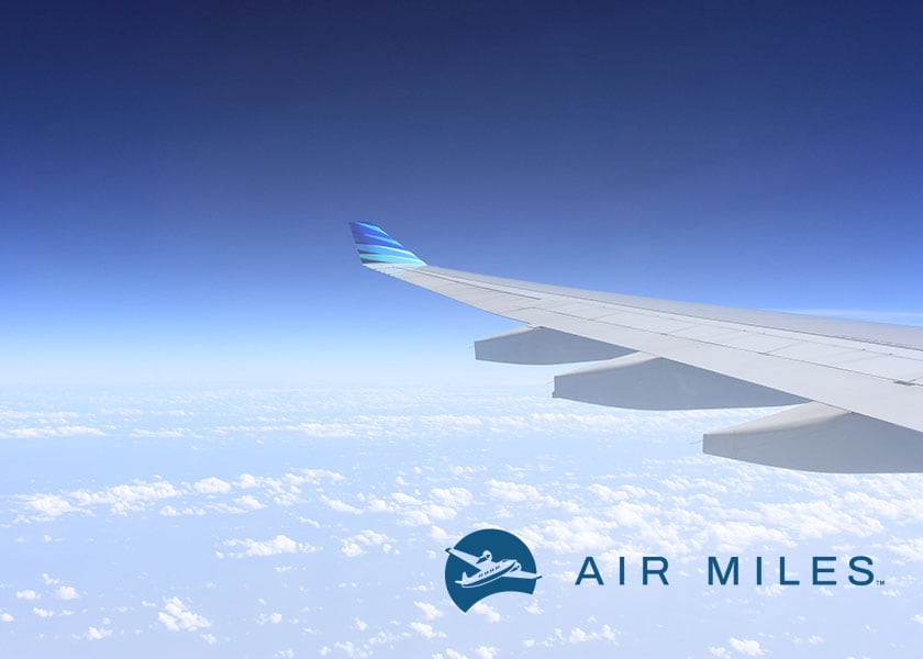 Gagnez et échangez des milles de récompense AIR MILES avec Budget